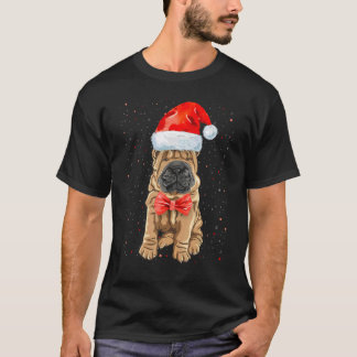 Shar Pei Christmas Idea For Women & Xmas Shar Pei  T-Shirt