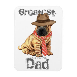Shar-Pei Dad Magnet