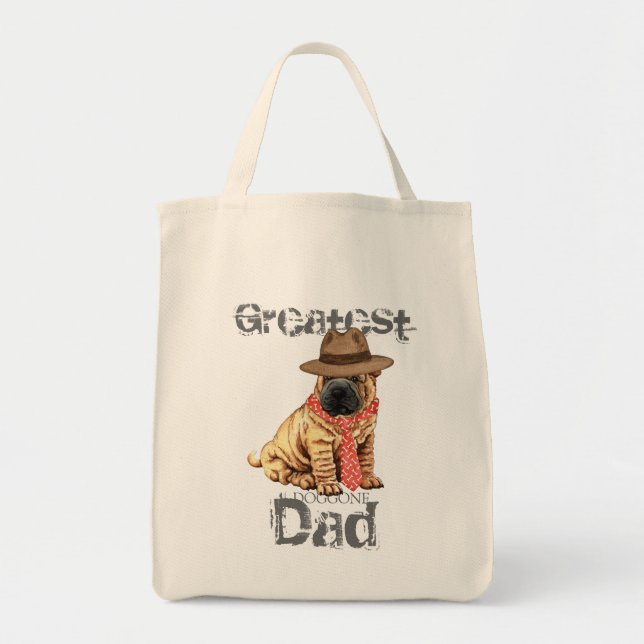 Shar-Pei Dad Tote Bag (Front)