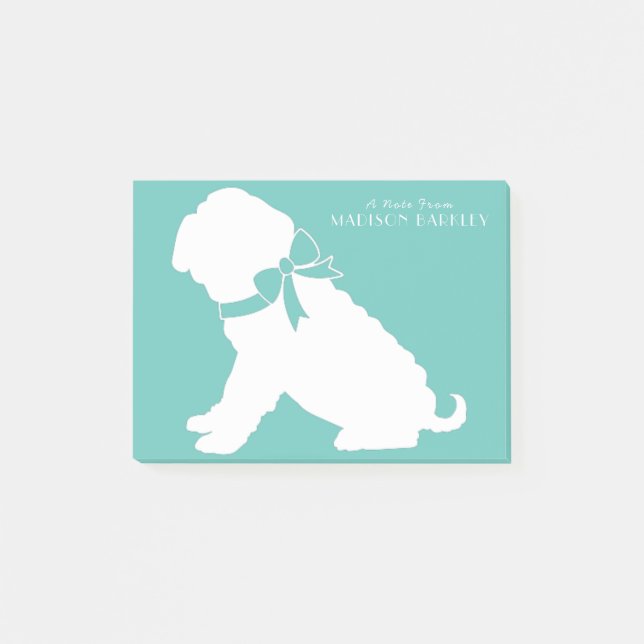 Shar Pei Dog Puppy Post-it Notes (Front)