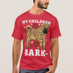 Shar Pei Funny Dog Dad Mum T-Shirt