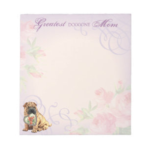 Shar-Pei Heart Mum Notepad