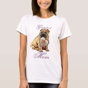 Shar-Pei Heart Mum T-Shirt