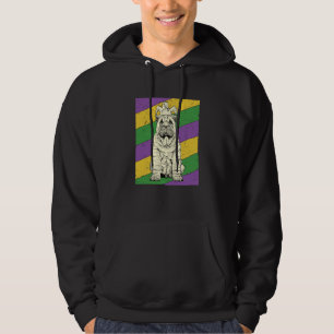 Shar Pei Jester Mardi Gras Dog Mom or Dad Hoodie