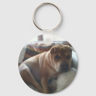 Shar-Pei Key Ring