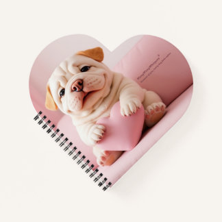 Shar Pei Puppy – Sweet Embrace by WangWang Notebook