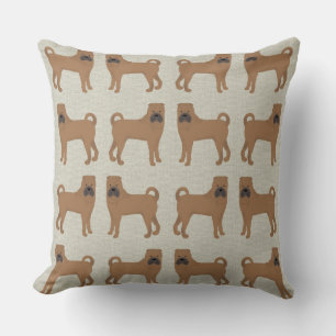 Shar Pei Throw Pillow