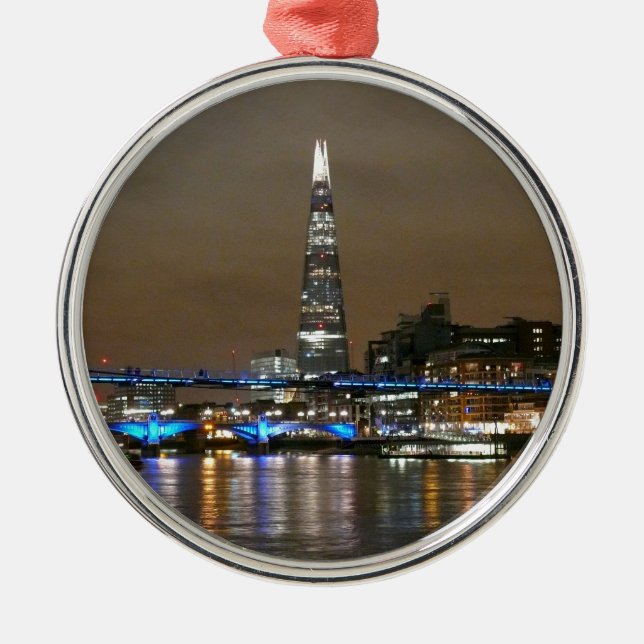 Shard - London Super! Metal Tree Decoration (Front)