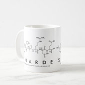 Sharde peptide name mug (Front Left)