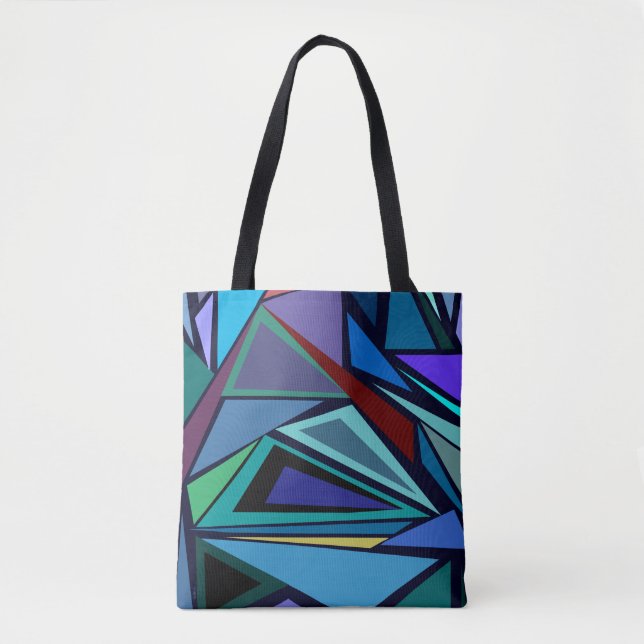 Shards Allover Tote Bag (Front)