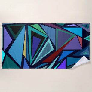 Shards Beach Towel