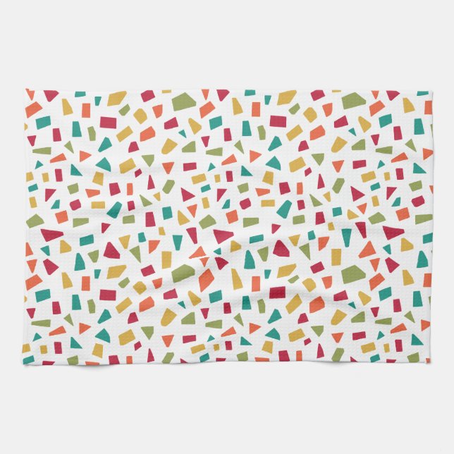 Shards - Colours 02 Tea Towel (Horizontal)