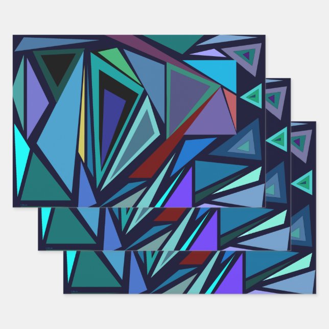 Shards Wrapping Paper (Set)