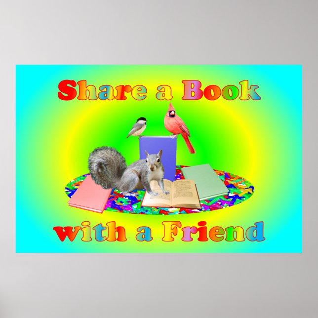 Share a Book Poster (Front)