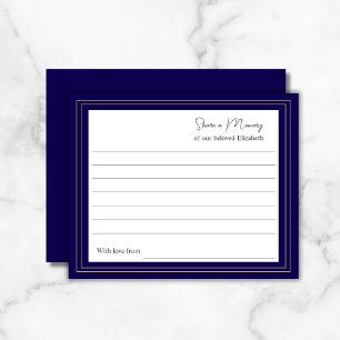 Share a Memory Loving Word Funeral Attendance