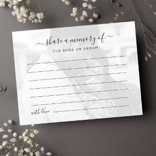 Share A Memory Photo Wedding Postcard