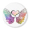 Share - Angel Wings and Heart