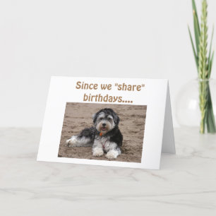 SHARE BIRTHDAYS-WANNA SHARE SOME FUN? CARD