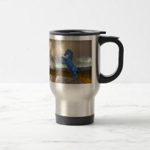 Share Favourite DIA Mustang Bronco Lightning Stor Travel Mug