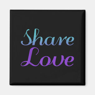 Share Love Prevention Awareness Design Magnet