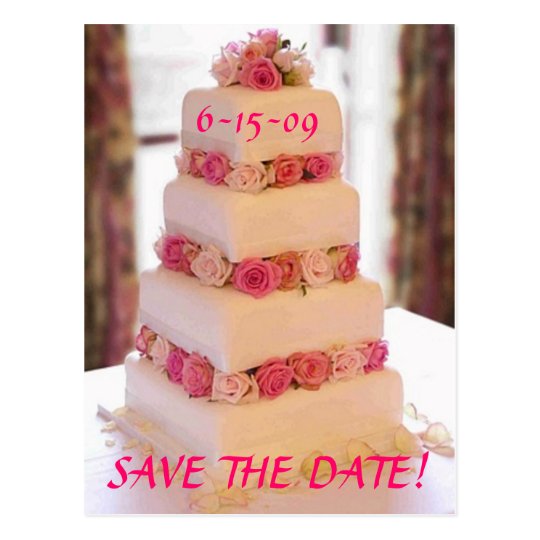 Share Our Love-save The Date Postcard