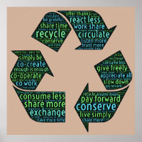 Share, recycle, circulate, exchange, cooperate art