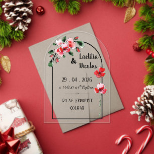 Share, Save the Date, Poppy Invitations