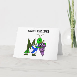 Share the Love and Beer St. Urho's Day Card