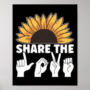 Share The Love ASL American Sign Language Awarenes