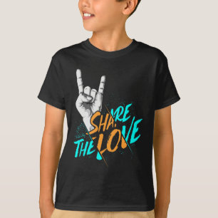 Share The Love Men Women Kids Boys Girls ASL Gift T-Shirt