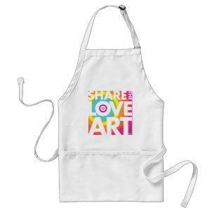 SHARE THE LOVE OF ART STANDARD APRON