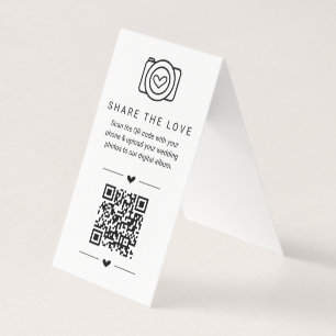 Share the Love QR Code Digital Photo Album Card