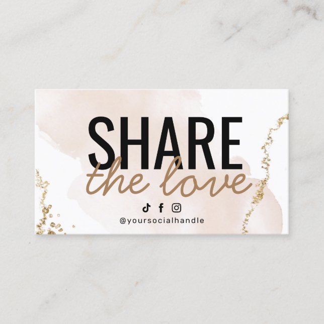 Share The Love Referral Card  (Front)