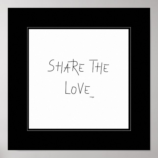 Share the Love - Wall Decor (Front)