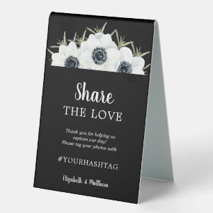 Share the Love Wedding Hashtag