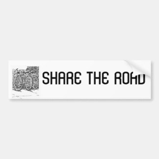 share the road bumper sticker