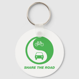 Share the Road Key Ring