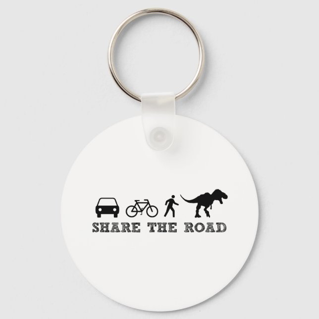 Share the Road Key Ring (Front)