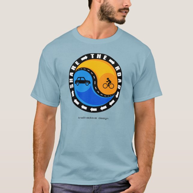SHARE THE ROAD T-Shirt (Front)