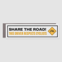 Share The Road This Driver Respect Cyclists Text