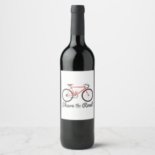 Share The Road Wine Label
