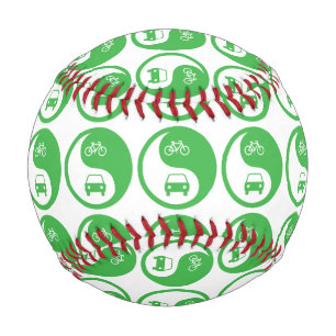 Share the Road Yin Yang Baseball