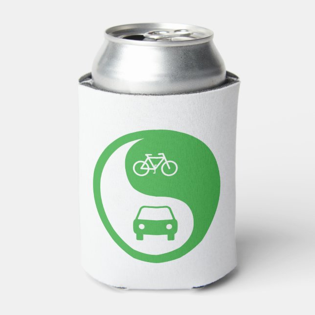 Share the Road Yin Yang Can Cooler (Can Front)