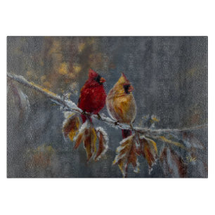 "Share The Spirit" Cardinals Cutting Board
