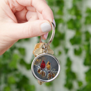 "Share The Spirit" Cardinals Key Ring