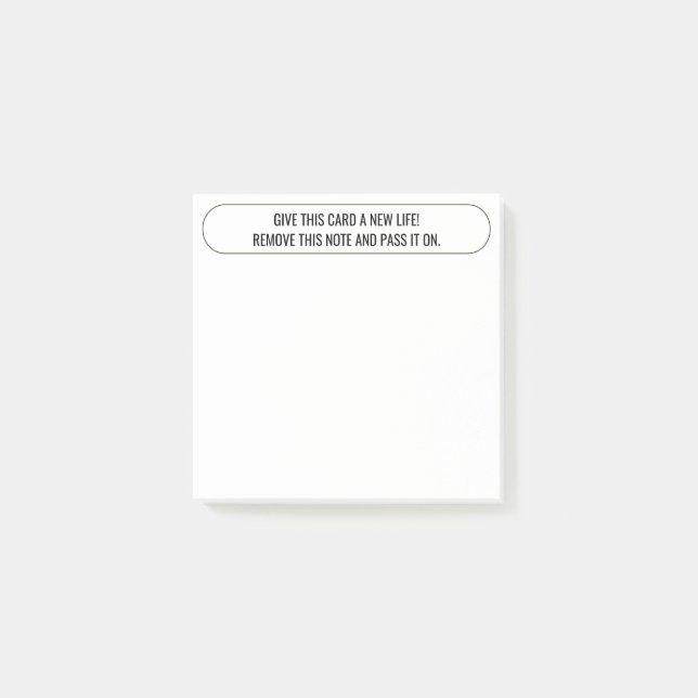 Share This Card Notes (Front)