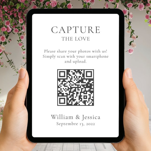 Share Wedding Photos With QR Code Card (Creator Uploaded)
