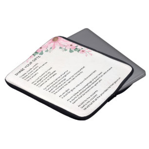 Share Your Gifts Inspirational Empowerment Poem Laptop Sleeve