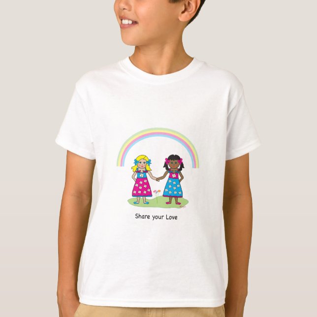 SHARE YOUR LOVE - LOVE is LOVE- Equality for All T-Shirt (Front)