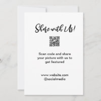 Share your picture scan QR code add website email 